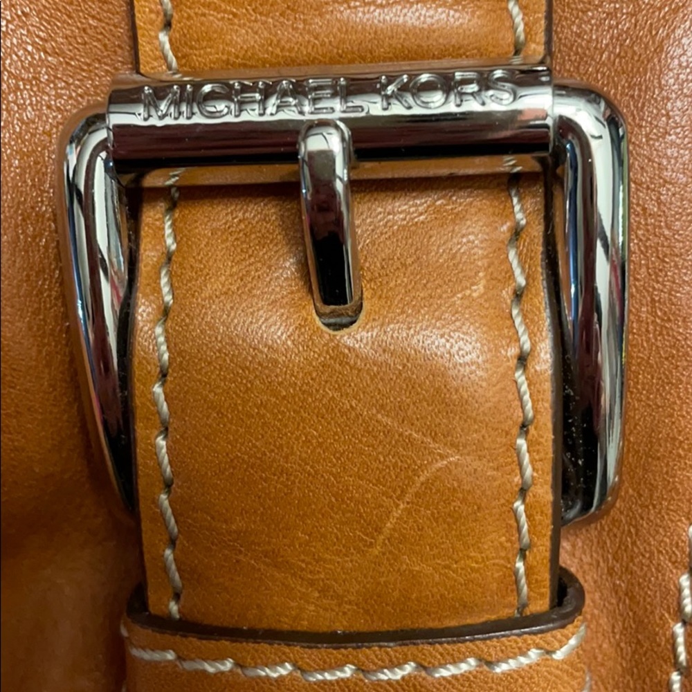 Michael Kors brown leather bag - Picture 3 of 14